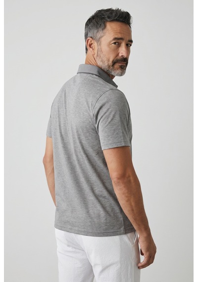 Erkek Yakalı Cepli Toprak Penye Tshirt Çok Renkli