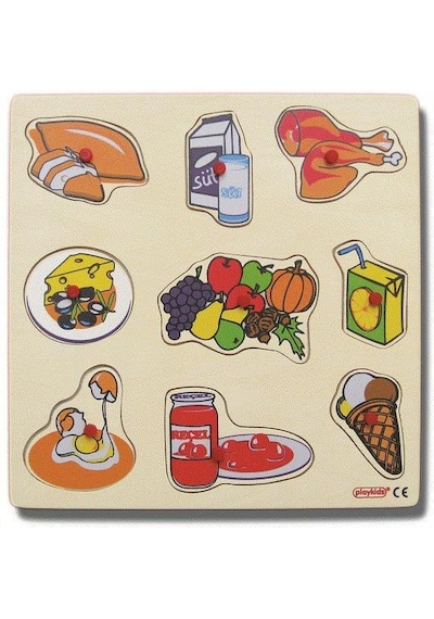 Temel Besinler Puzzle (30X30 Cm)