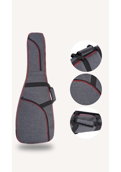 Kingbag-04 Soft Case Siyah Elektro Gitar Kılıfı Taşıma Çantası