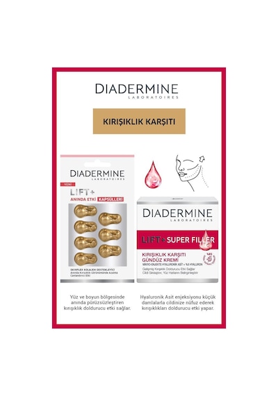 Diadermine Lift+Super Filler  Bakım Seti