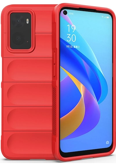 Cosmotex Newface Realme 9i 4g Kılıf Optimum Silikon - Kırmızı