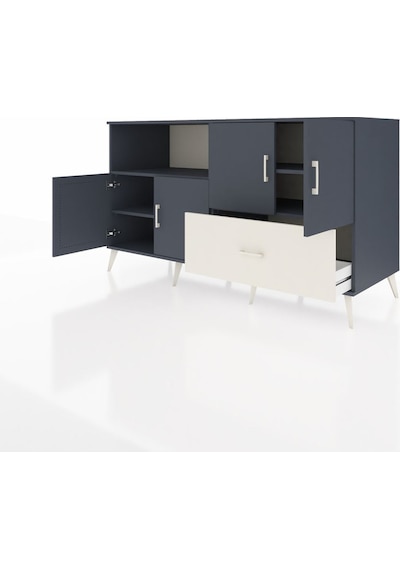 Kronos Konsol 4 Raflı Tek Çekmeceli 4 Kapaklı 176x59x99 Antrasit- Antrasit-antrasit/aytaşı Kronos Konsol 4 Raflı Tek Çekmeceli 4 Kapaklı 176x59x99 Antrasit- Antrasit-antrasit/aytaşı