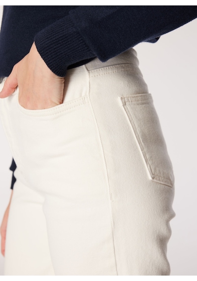 Jeep Kırık Beyaz Kadın Mom Fit Denim Pantolon C4wl-pnt4067