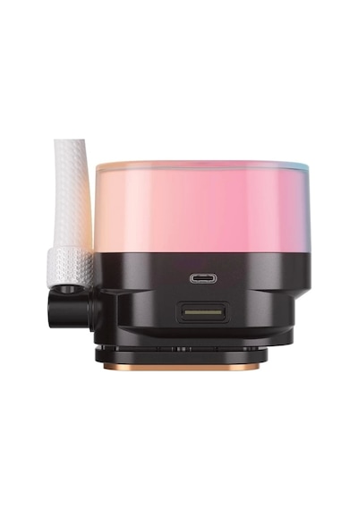 Corsaır 240mm Tıtan 240rx Lcd Cw-9061025-ww Am5-1851p Rgb Sıvı Soğutmalı İşlemci Fanı Beyaz