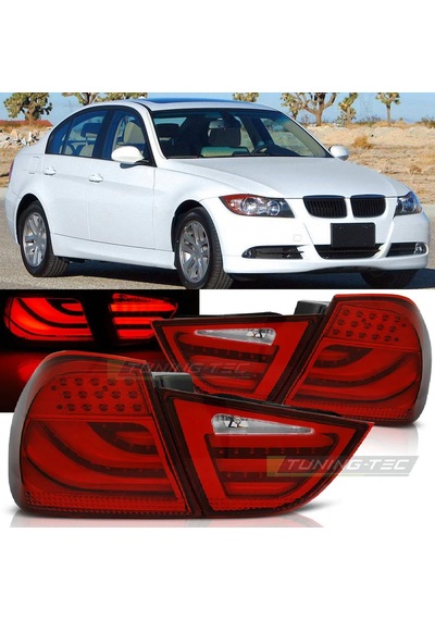 Bmw E90 2009-2012 3.seri Lci Kırmızı Ledli Arka Stop