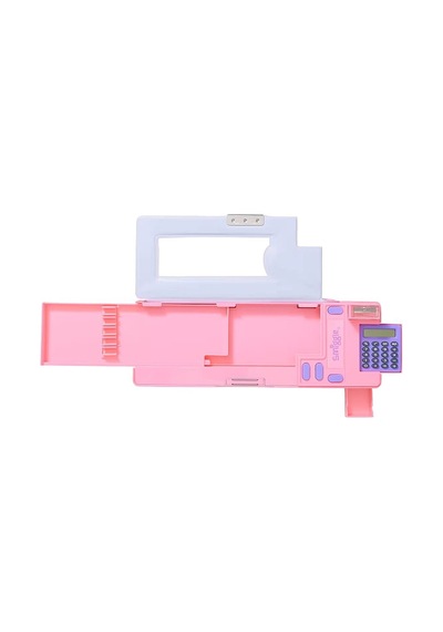 Smiggle All Stars Açılır Kalem Kutusu Pembe 456111 Çok  Renkli