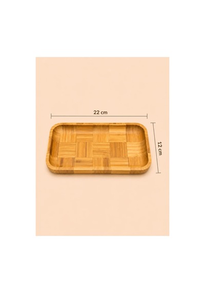 Bambu Karedesen Kase Küçük Kahverengi - 939646107