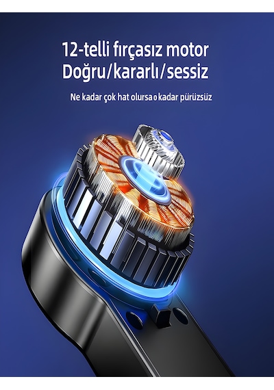 Uzaktan Kumandalı 101cm Led Işıklı Al Tripod Yapay Zeka Destekli Titreşim Engelli Gimbal