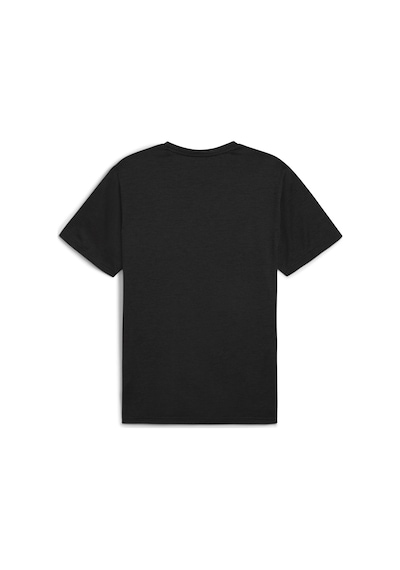 Puma 52592001 Essentials Heather Cat Tee Unisex Spor Tişört SIYAH