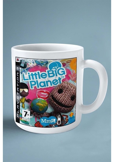 Little Big Planet Oyun Baskılı Kupa Bardak Çift Taraflı Baskı Kişiye Özel Model 1 Çok Renkli