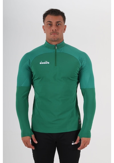 Diadora Premium Antrenman Eşofmanı Tek Üst Yeşil