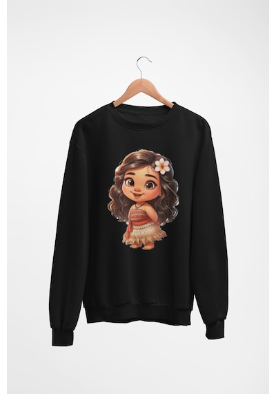 Magors Stıl-x Baskılı Kız Çocuk Sweatshırt Siyah-10
