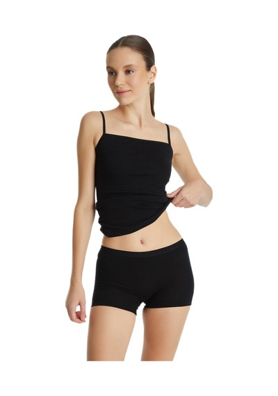 Blackspade Kadın Boxer Essential 1301 Siyah