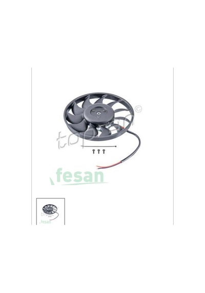 Audi A4 2001-2008 A6 2002-2005 Seat Exeo 2009-2014 280mm 200walt Fan Motoru