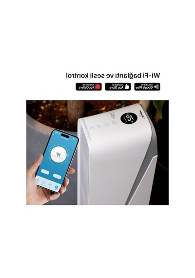 Xenon Smart Fanlı Isıtıcı 2000w Akıllı Isıtıcı Wi-fi Mobil Kontrollü Kule Tipi Ptc Seramik Çocuk Kilidi Ve Devrilme Korumalı Salınımlı X7440
