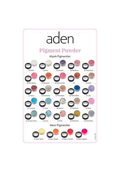 Aden Pigment Powder - Pigment Tozu Nectarine Nektarin 0