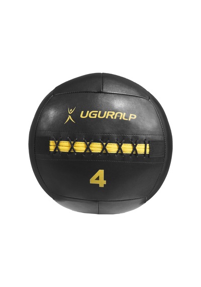 Uğuralp Deri Sağlık Topu 4Kg - Crossfit Model Medicine Ball
