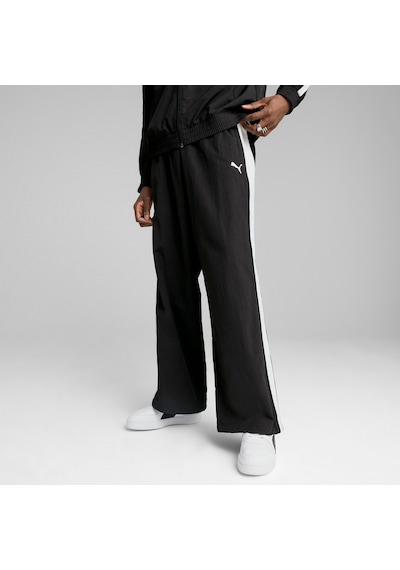 Puma T7 Oversized Track Pants Unisex Yetişkin Eşofman Altı Siyah