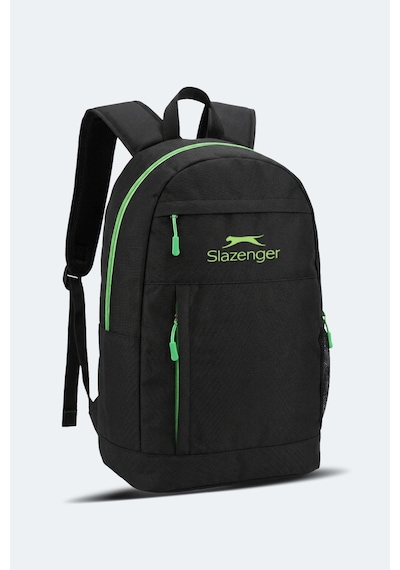 Slazenger Favento Unisex Siyah / Yeşil Omuz Sırt Çantası