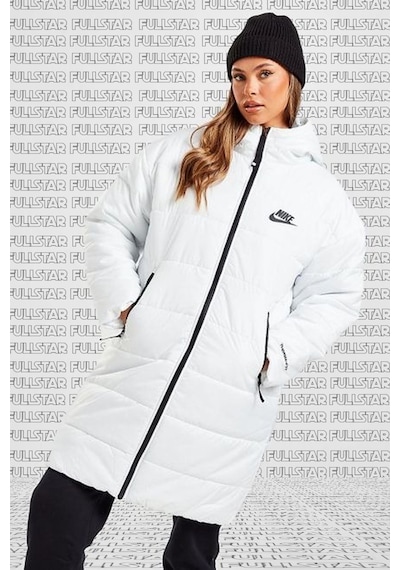 Nike Therma Fit Repel Synthetic Fill Parka Kadın Uzun Midi Kapüşonlu Mont Beyaz Nike Therma Fit Repel Synthetic Fill Parka Kadın Uzun Midi Kapüşonlu Mont Beyaz