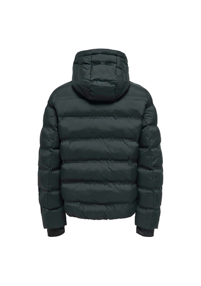 Only & Sons Onsunion Seamles Life Hood Siyah Erkek Mont 22034836