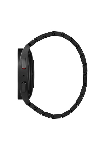 Pitaka Modern Serisi Karbon Fiber Galaxy Watch 4 40mm Uyumlu Kordon Black-grey Twil