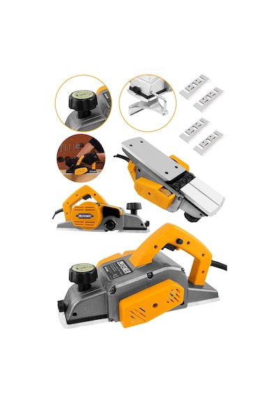 Steiner 4200 Watt Bakır Sargılı Planya Rende Makinesi + 4 Bıçak S