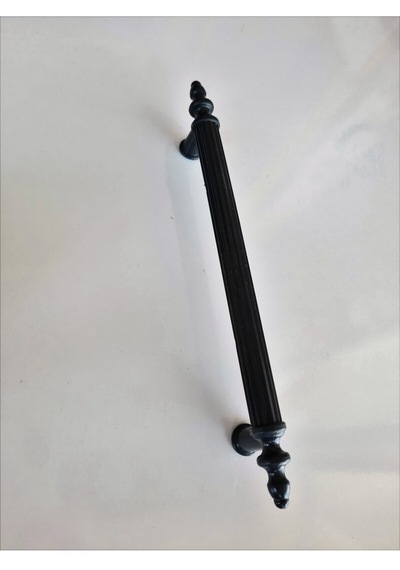 160mm Plastik Dekoratif Kulp 20 Adet 16cm Kulp Siyah