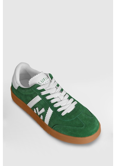 Lufian 111230262 Nelson Sneaker Erkek Deri Ayakkabı Yeşil