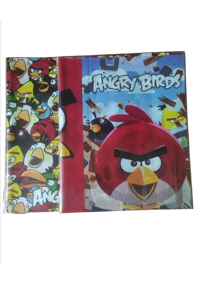 Abka Angry Birds A4 Yapışkanlı Defter Kabı 4'lü