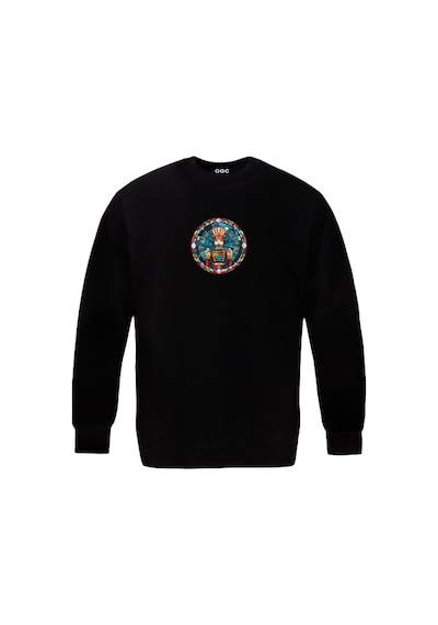 Ogc Kurşun Asker Unisex Sweatshirt Siyah