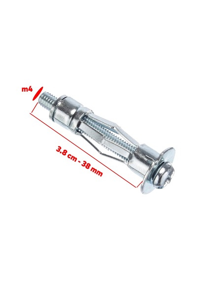 Çelik Alçıpan Ve Boşluk Dübel Frt Tuğla Paraşüt Duvar Bims 3x46 Metal 5 Adet