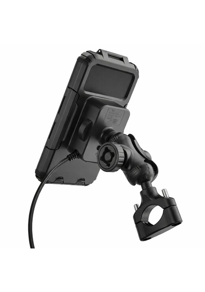 Knmaster Tt-950wuc Kablosuz Şarjlı Tüm Motosikletlere Uyumlu Kapalı Telefon Tutucu 1