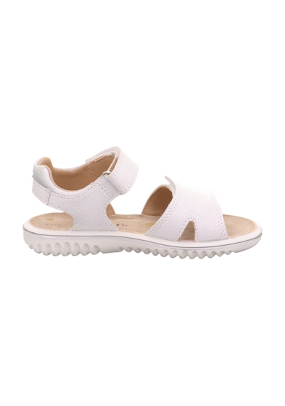Superfit Sparkle Kız Çocuk Sandalet - Beyaz Gümüş 609004-1020 Beyaz - Gümüş