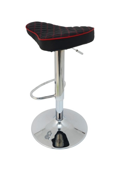 Mobilyakeyfi Boombar Bar Taburesi - Kırmızı Deri - 9538S0116