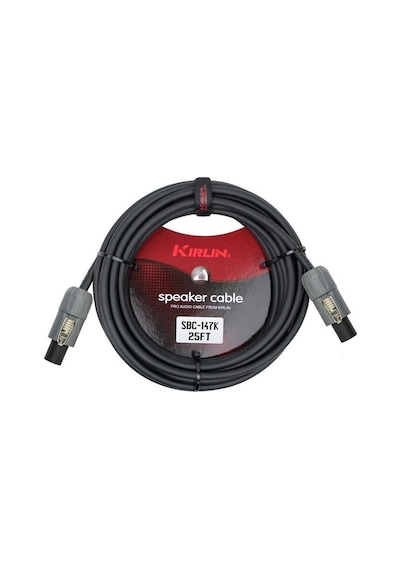 Kirlin Sbc-147 10 Mt 2x2.5'' Profesyonel Hoparlör Kablosu-Spekon