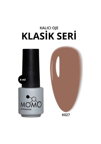Momo Professional Kalıcı Oje K027 Sütlü Çikolata 4 Ml