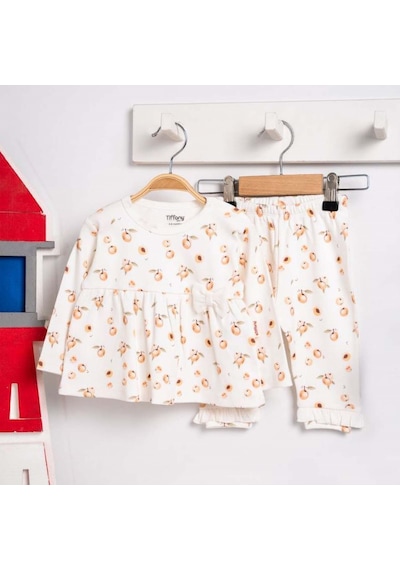 Tiffany Baby & Kids Tiffany Baby Apricot Theme 2'li Bebek Takımı 2355012 Ekru