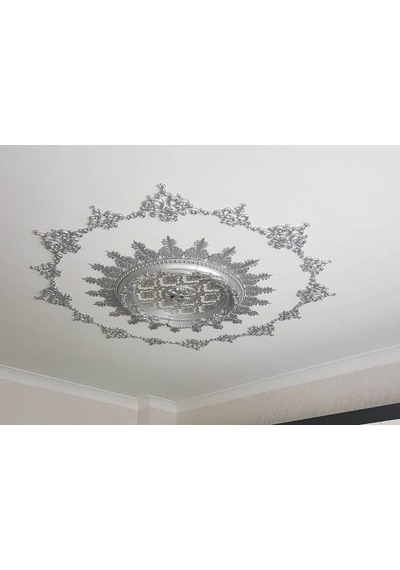 Decogold Gümüş Saray Tavan Mızrak Motif 14 21 Cm