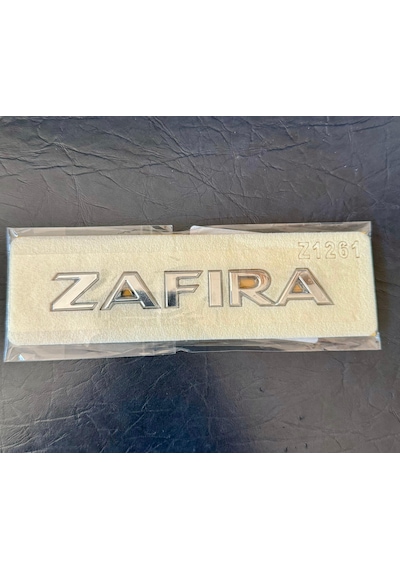 İthal Zafira Bagaj Yazısı