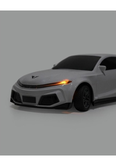 Enfal Let's Drive Uk 1:16 Renkli Işıklı Araba Şarj İstasyonlu Lc-31212 Beyaz