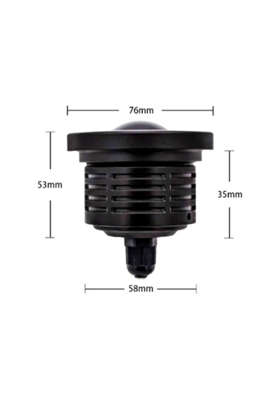Angel Sis Farı Universal 76mm Mercekli (2 Adet) Mavi