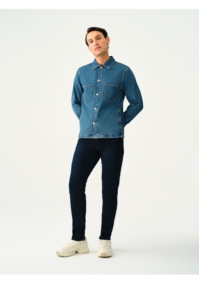 LOFT Oversize Fit Erkek Ceket Lf2034851 Q1.v1 Denim