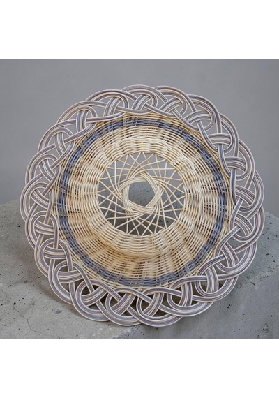 Handanrattan El Örgüsü Rattan Hasır Şapka Duvar Dekoru 40 Cm 40 Cm Çap