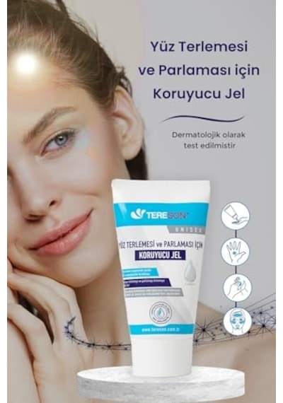 Yüz Terlemesi Ve Parlaması Için Koruyucu Jel 50ml