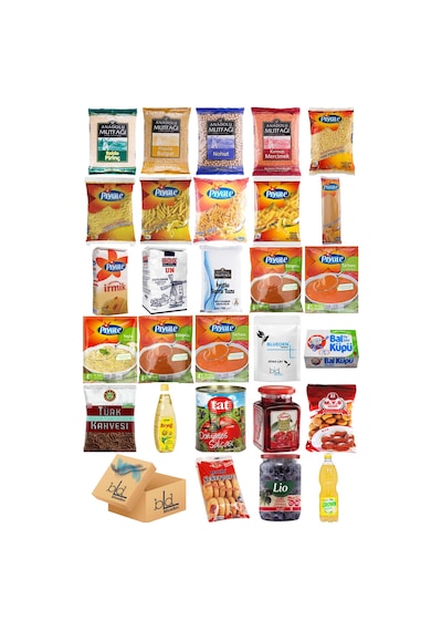 Blueden Kurban Kumanya Yardım Erzak Kolisi 28 Parça 2 Nolu Paket