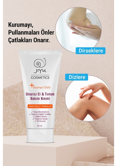 Jiyu Besleyici Onarıcı El ve Tırnak Bakım Kremi 50 ML