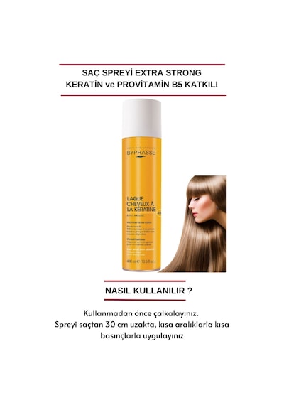 Saç Spreyi Doğal Etki Maksimum Tutuculuk 400ml