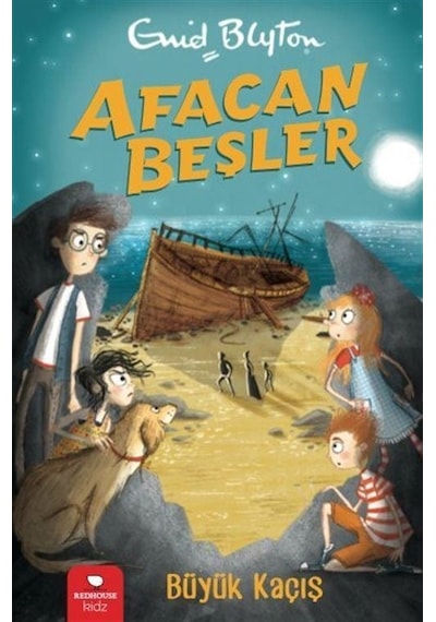 Afacan Beşler - Büyük Kaçış - Enid Blyton - Redhouse Kidz Yayınları