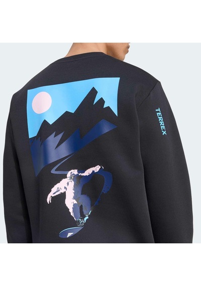 Adidas Terrex Snow Sport Siyah Sweatshirt Ks2510